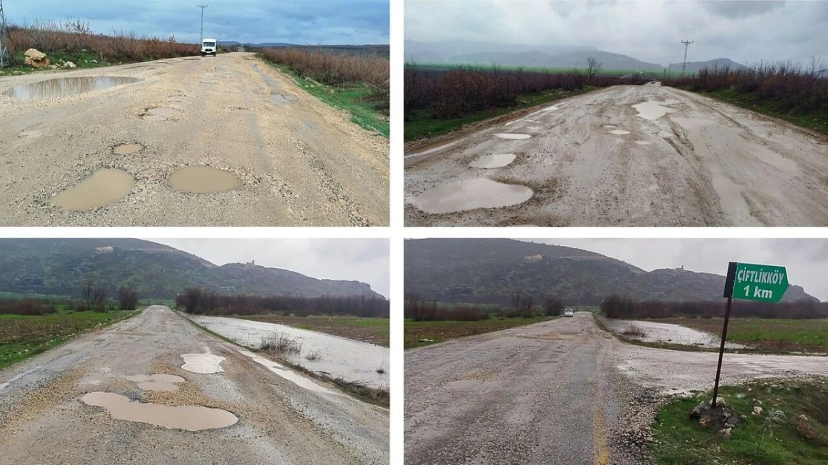 Silvan-Kulp Yolu k&ouml;stebek yuvasına d&ouml;nd&uuml;