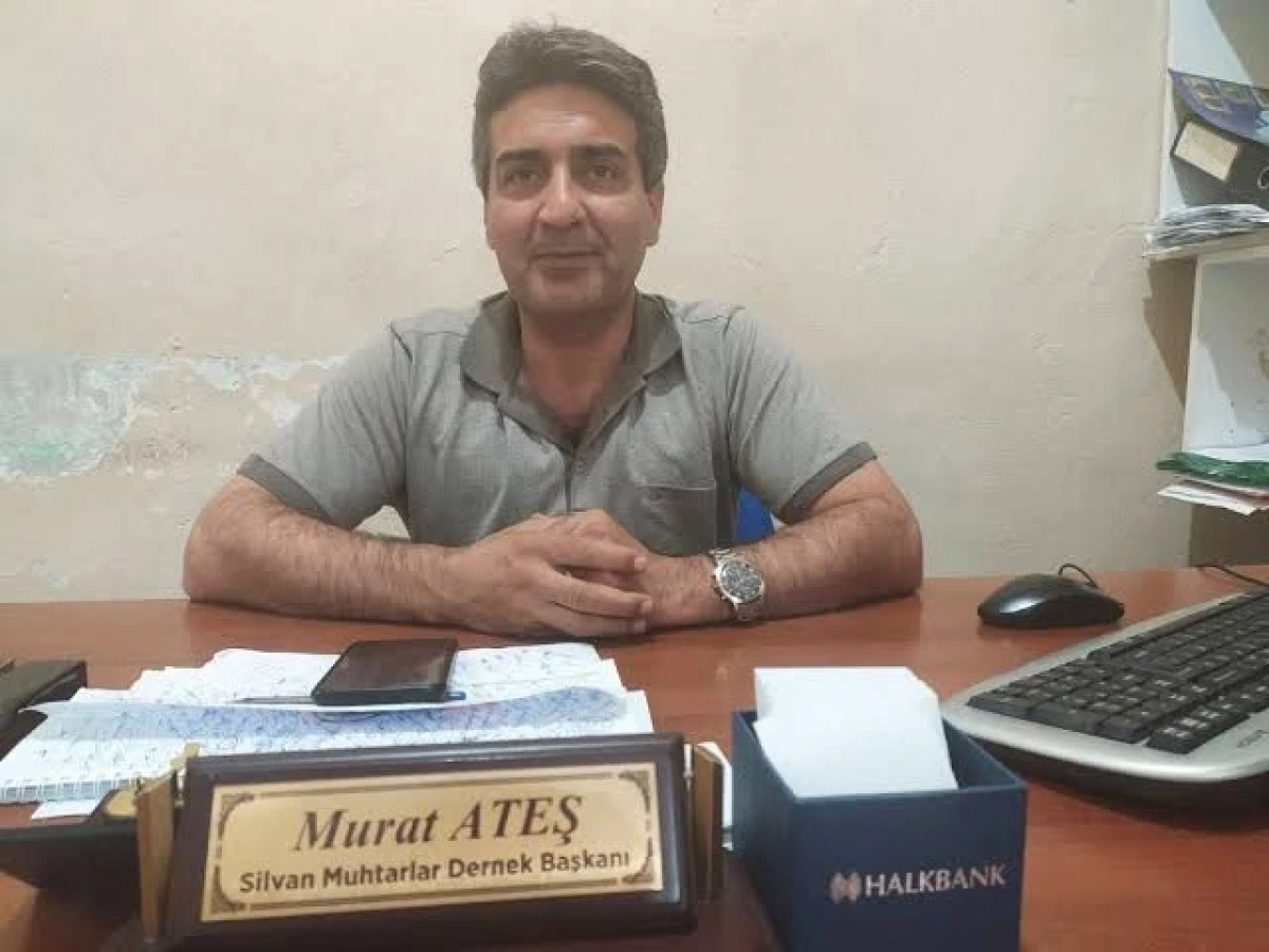 Silvan Muhtarlar Dernek Başkanı, silahlı saldırıda ağır yaralandı
