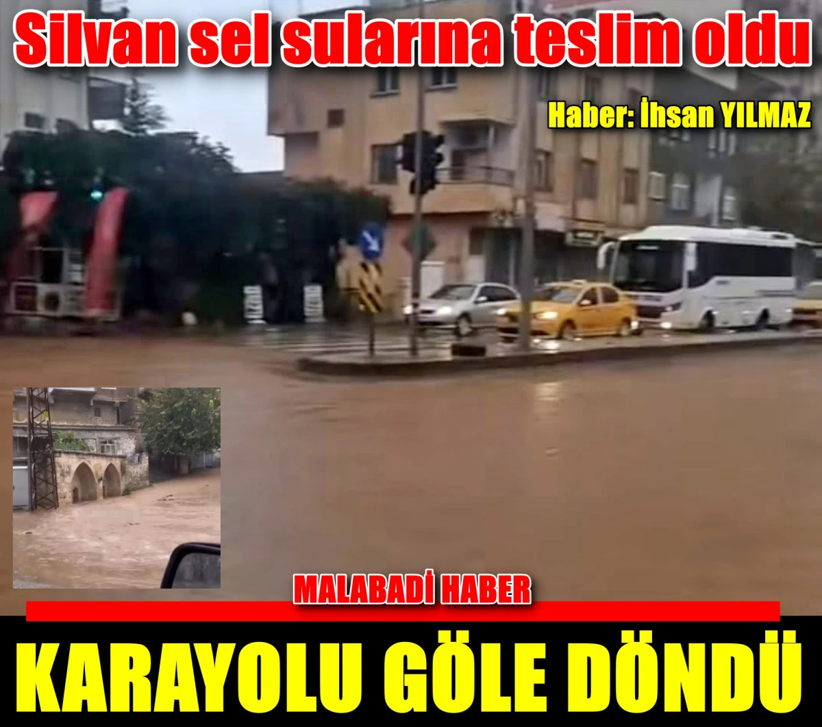 Silvan sel sularına teslim oldu