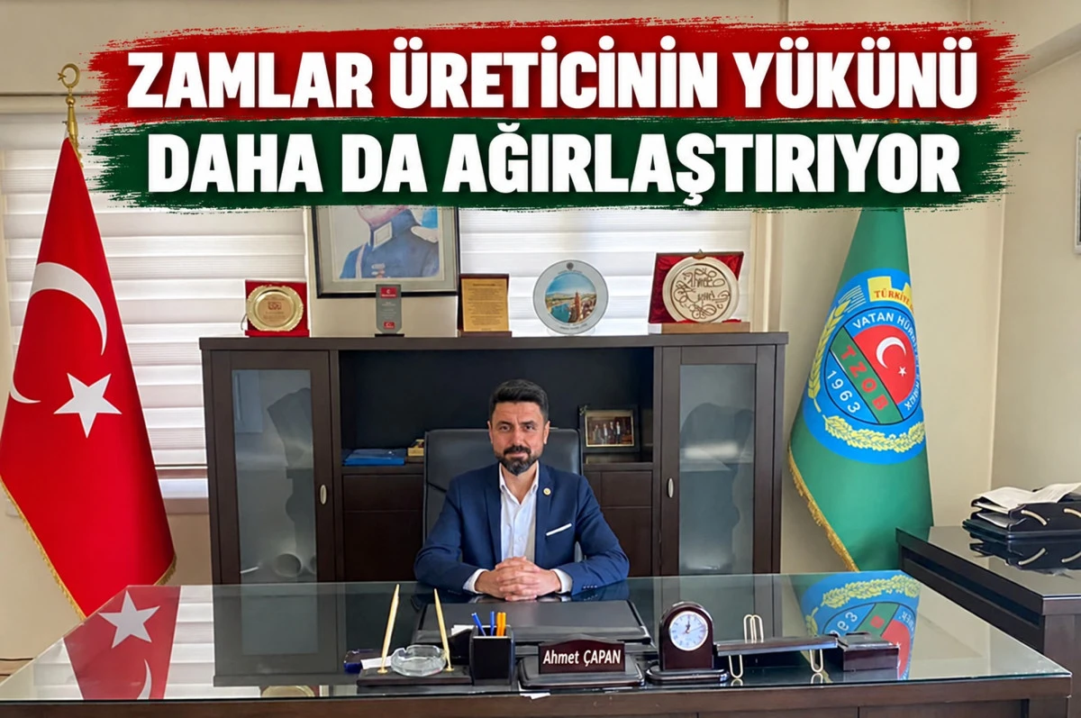 Silvan Ziraat Odası: Zamlar &Uuml;reticinin Y&uuml;k&uuml;n&uuml; Ağırlaştırıyor