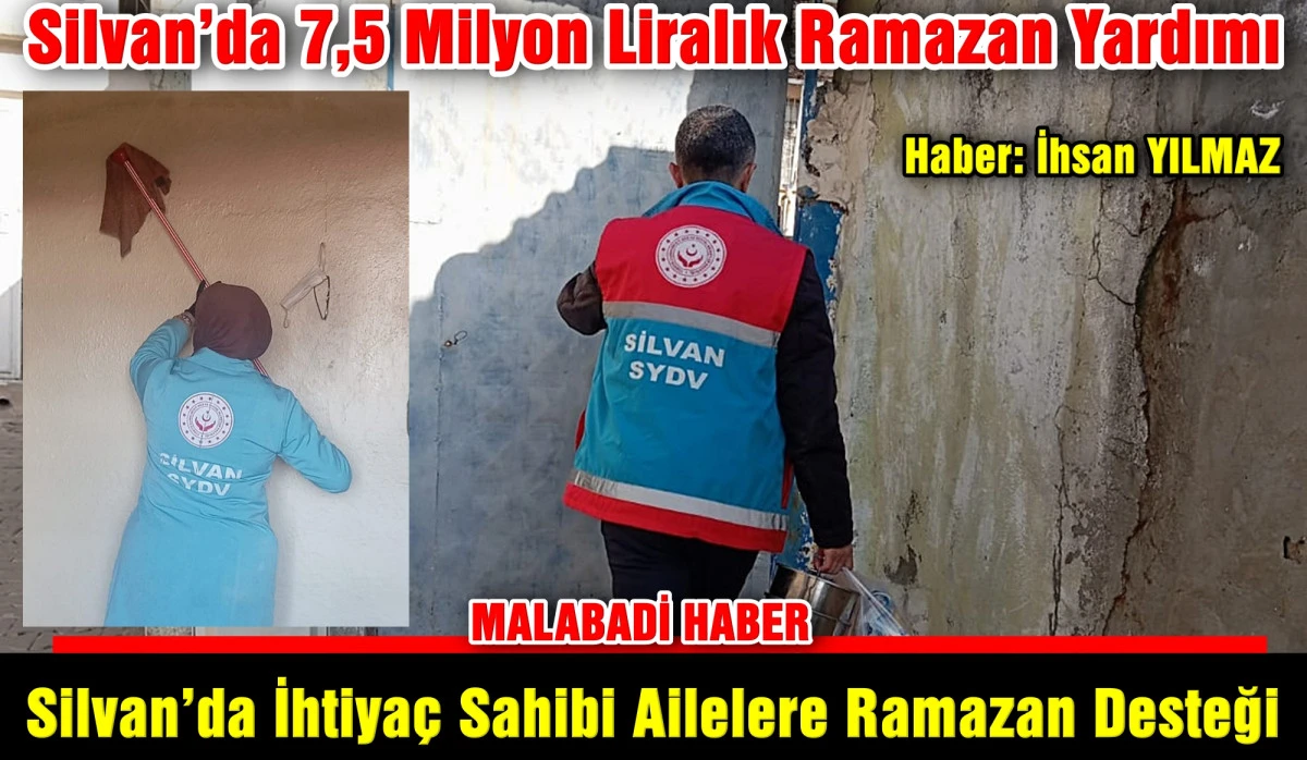 Silvan&rsquo;da İhtiya&ccedil; Sahibi Ailelere Ramazan Desteği