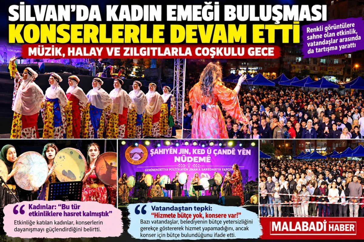 Silvan&rsquo;da Konser Coşkusu, Hizmet Tartışması