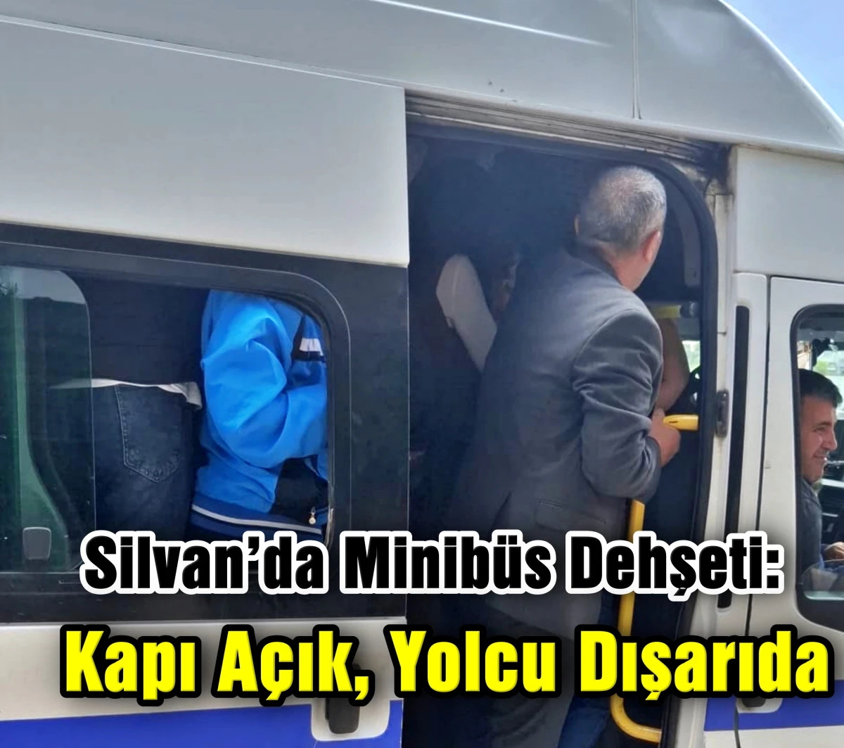 Silvan&rsquo;da Minib&uuml;s Dehşeti: Kapı A&ccedil;ık, Yolcu Dışarıda