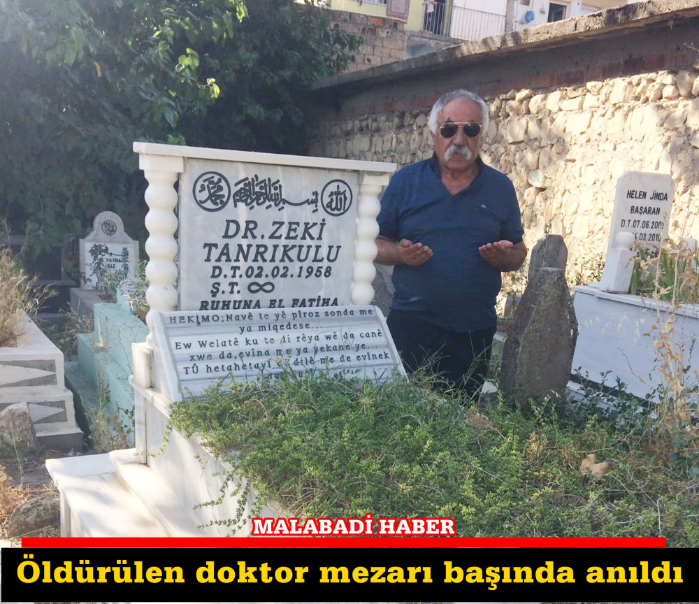 Silvan’da öldürülen doktor mezarı başında anıldı
