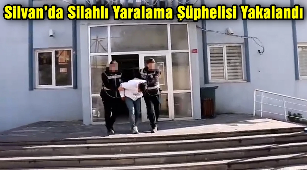 Silvan&rsquo;da Silahlı Yaralama Ş&uuml;phelisi Yakalandı