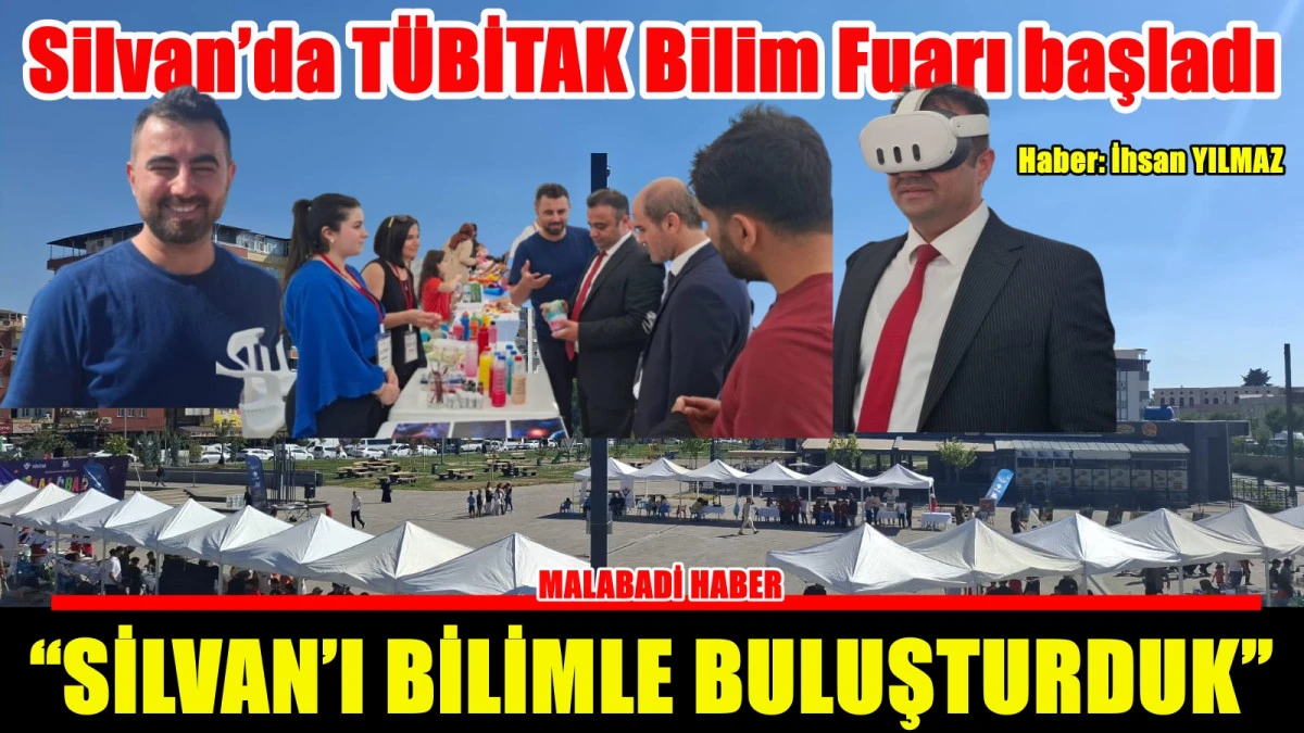 Silvan’da TÜBİTAK Bilim Fuarı başladı
