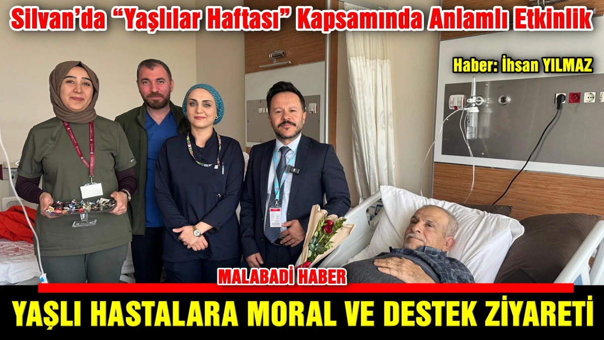 Silvan&rsquo;da &ldquo;Yaşlılar Haftası&rdquo; Kapsamında Anlamlı Etkinlik