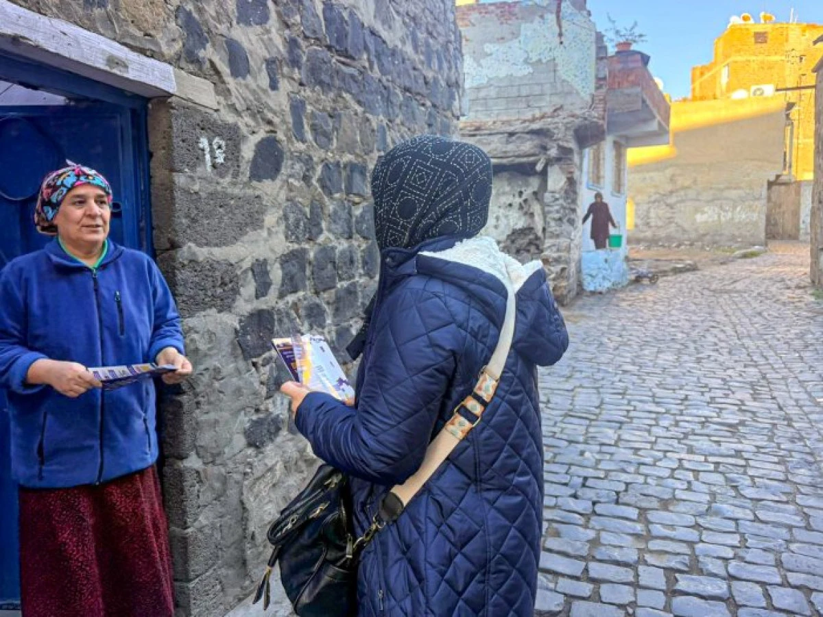 Sur&rsquo;da kadınlara y&ouml;nelik saha &ccedil;alışması