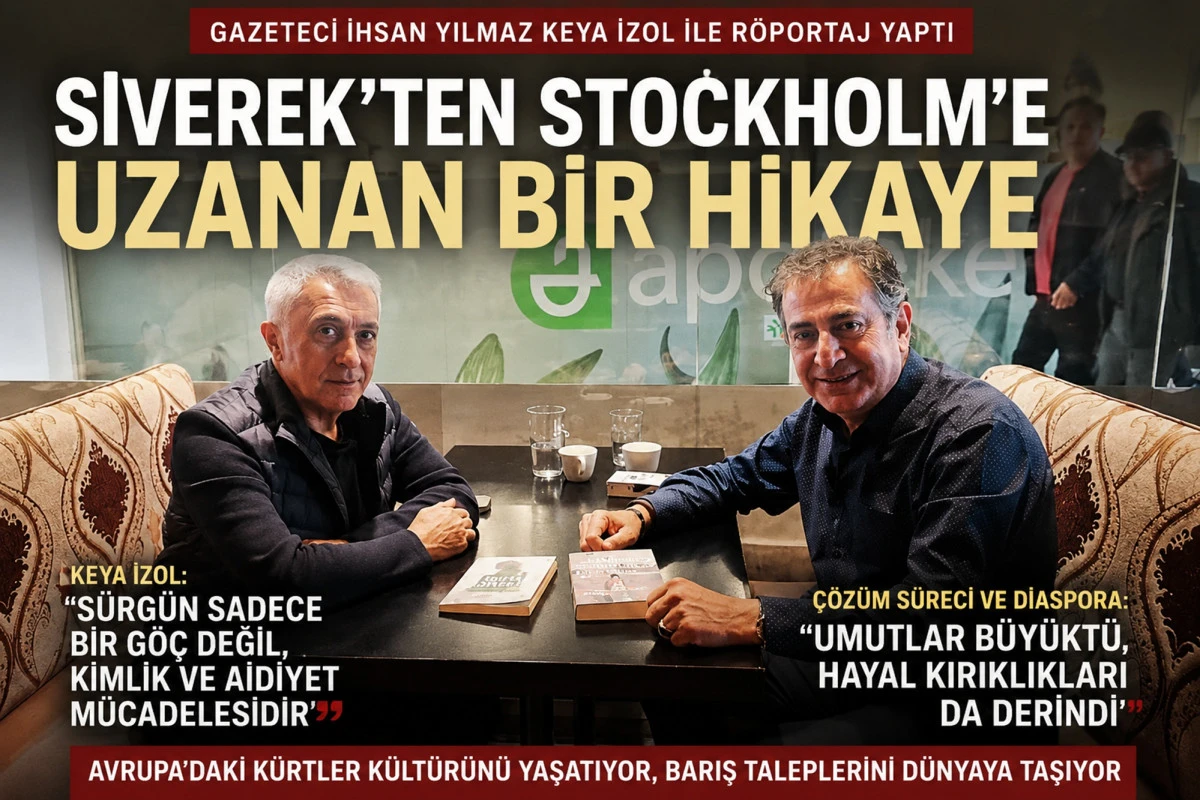 S&uuml;rg&uuml;nden Stockholm&rsquo;e Uzanan Bir Yaşam: Keya İzol Anlatıyor