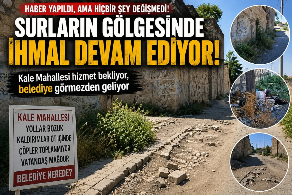Surların G&ouml;lgesinde İhmal Devam Ediyor: Belediye G&ouml;rmedi, Mahalle Kaderine Terk Edildi