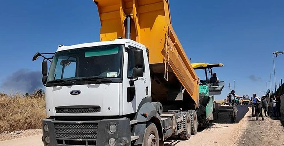 Teknokent B&ouml;lgesi&rsquo;nde asfalt &ccedil;alışması başladı