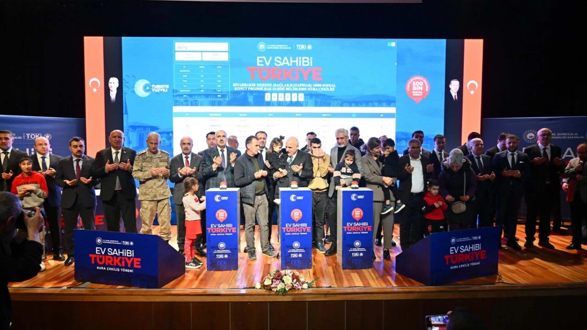 TOKİ&rsquo;den Diyarbakır&rsquo;a 51 milyar 719 milyon TL yatırım