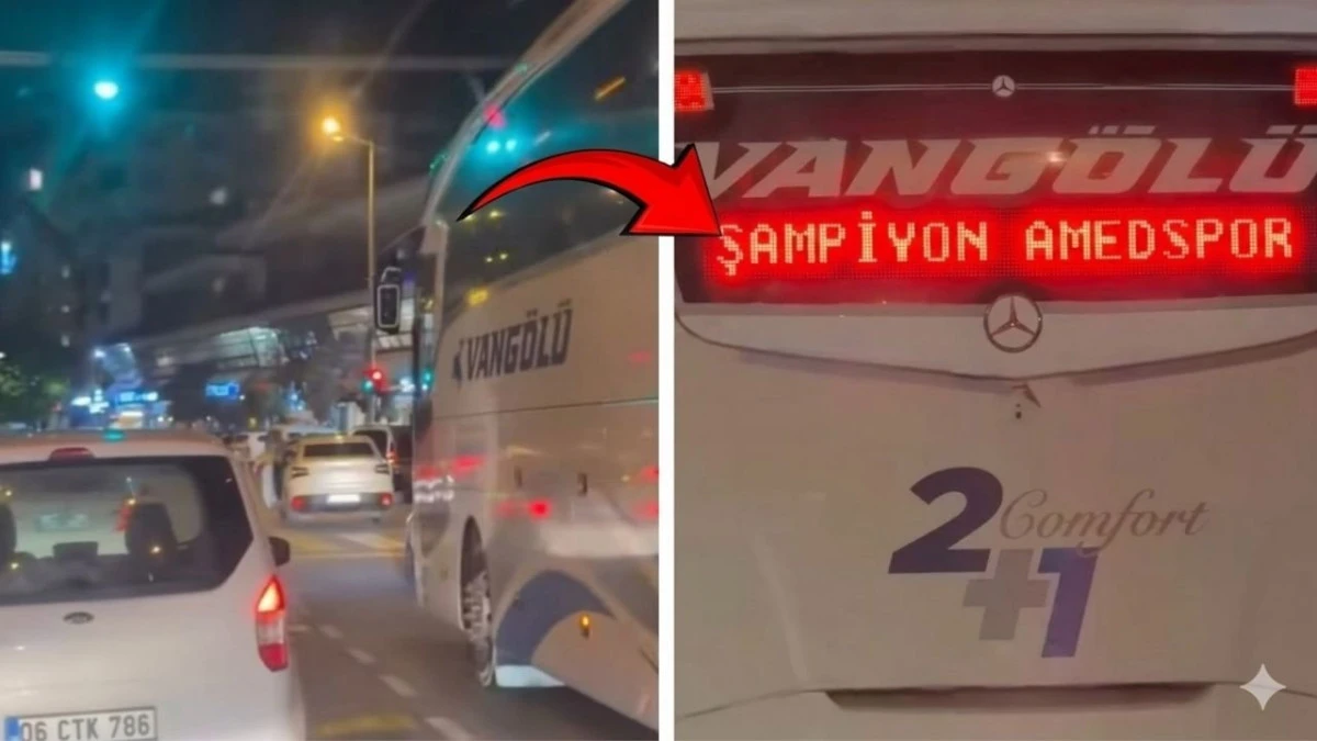 Trabzon&rsquo;da Amedspor ırk&ccedil;ılığı: Otob&uuml;s&uuml;n yolunu kestiler