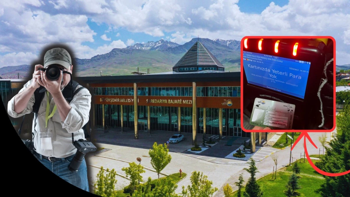 Van: Kayyum gazetecilerin &uuml;cretsiz kartını iptal etti