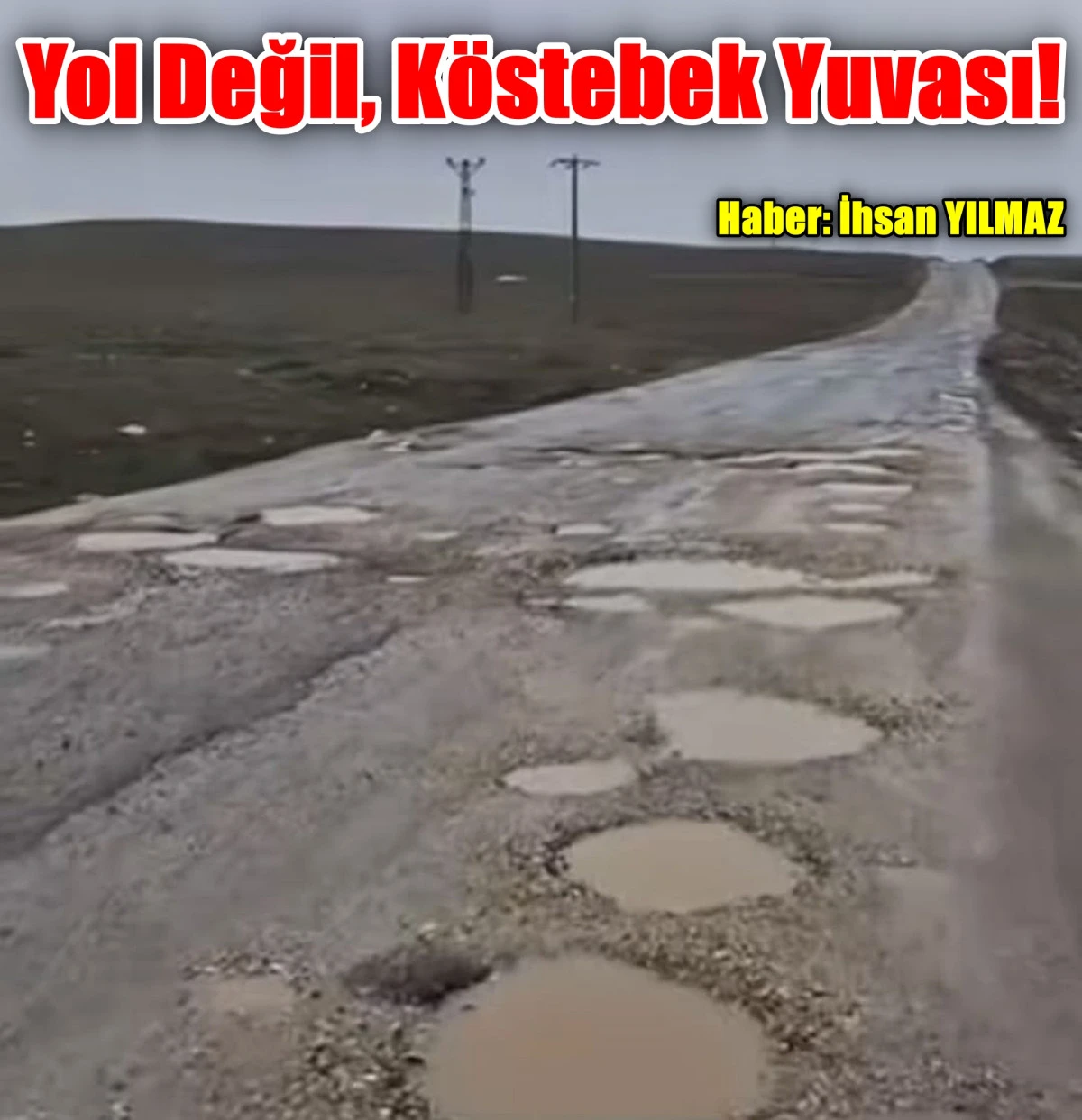 Yol Değil, K&ouml;stebek Yuvası!